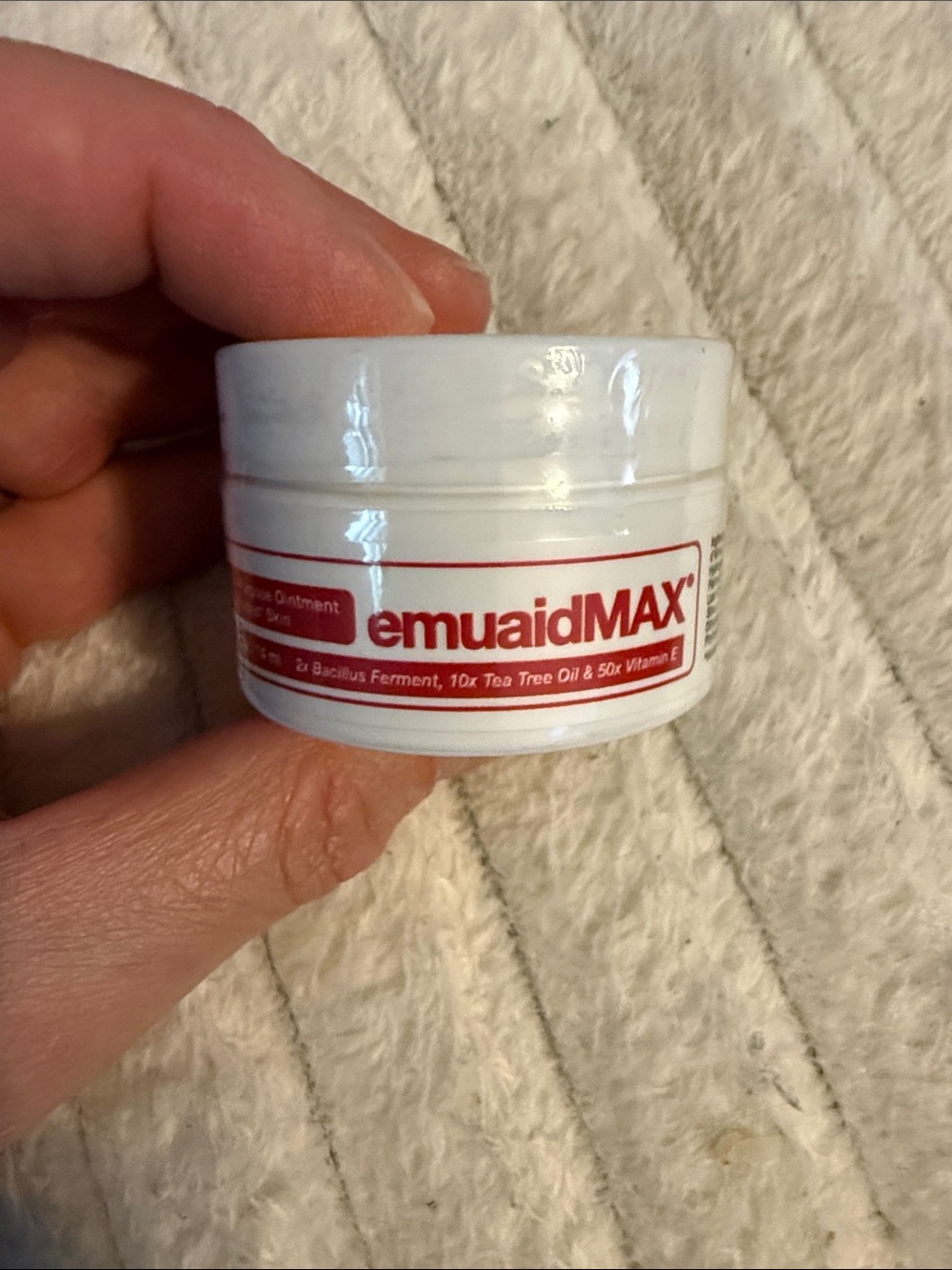 White Soothing Skin Ointment - Moisturizing Care
